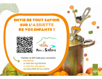 Affichage menu QR Code – Saillans-1