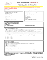 FICHE INSCRIPTION 2025-2026