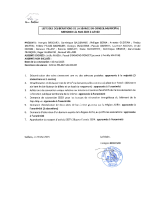 Liste des délibération CM du 21 mai 2025