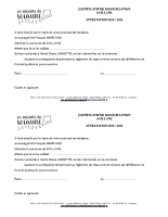 justificatif de domicile Saillans 2025 2026