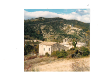 1980_Véronne photo D_Grange__Cure_ancienne Ecole_église_vue Sud Est