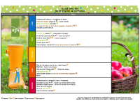menus rentrée