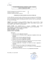 Liste des délibérations CM du 02 octobre 2025