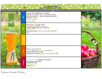 Menus rentrée janvier