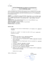 liste des delib CMdu 19 février 2026