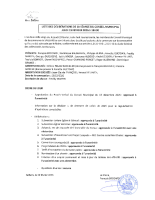 Liste des délibérations CM du 19 janvier 2026