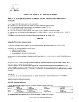 arrêté 2025-488 Réglement intérieur accueil périscolaire-restaurant scolaire