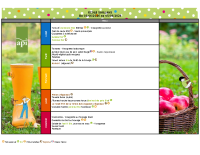 Menus semaine 23