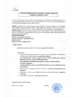 liste délibérations CM du 05 juin 2026